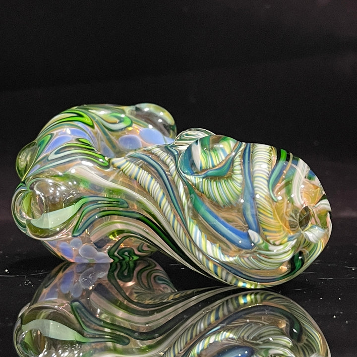 Inside Out Chonker Pipe + Case Combo Glass Pipe Pattymelt Glass   