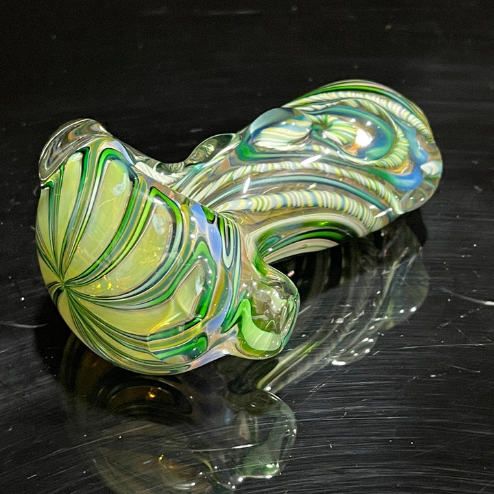 Inside Out Chonker Pipe Glass Pipe Pattymelt Glass   