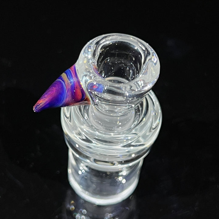 14mm Purple Horn Martini Pull Slide Accessory Will Bazar   