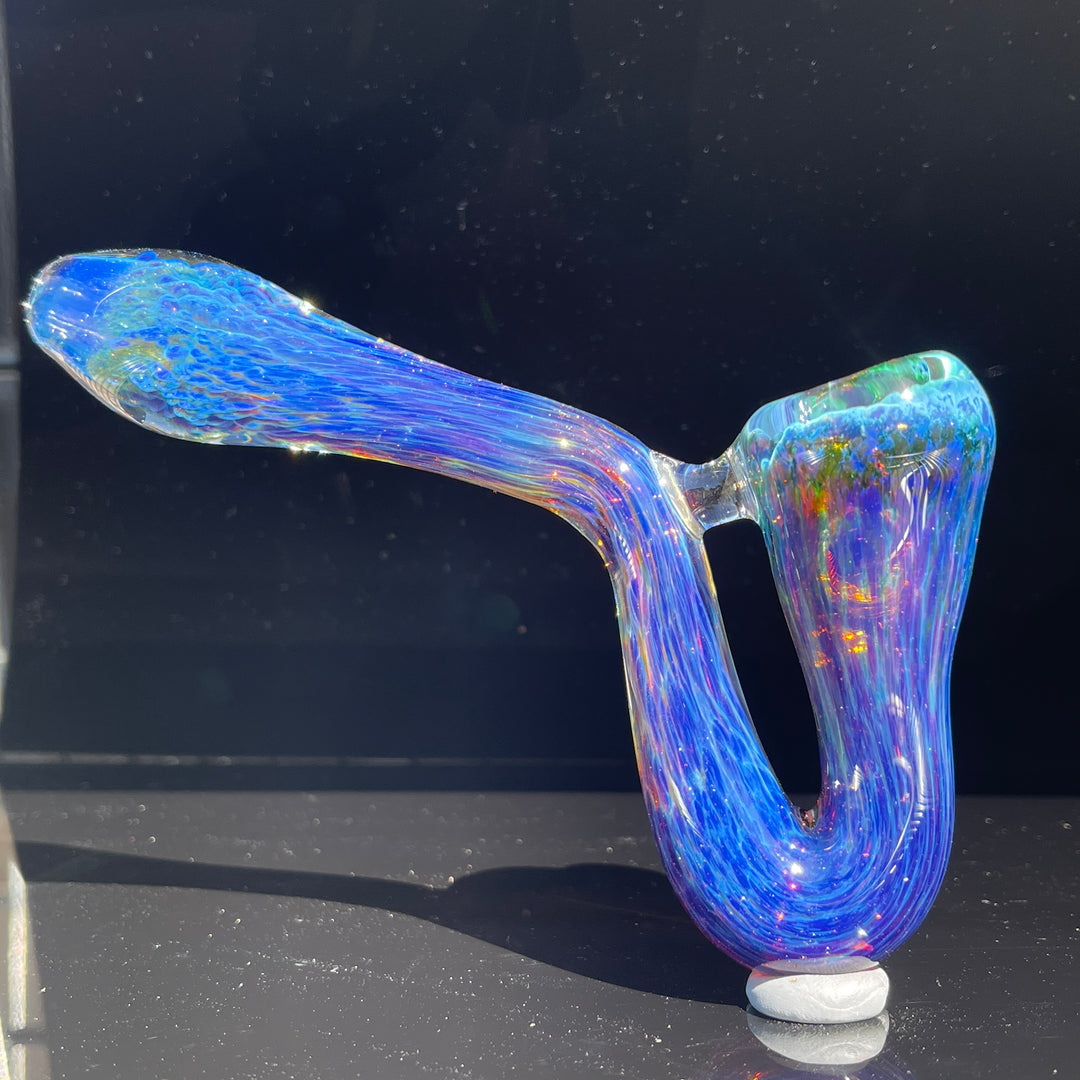 Purple Nebula Swoop Pipe Glass Pipe Tako Glass   