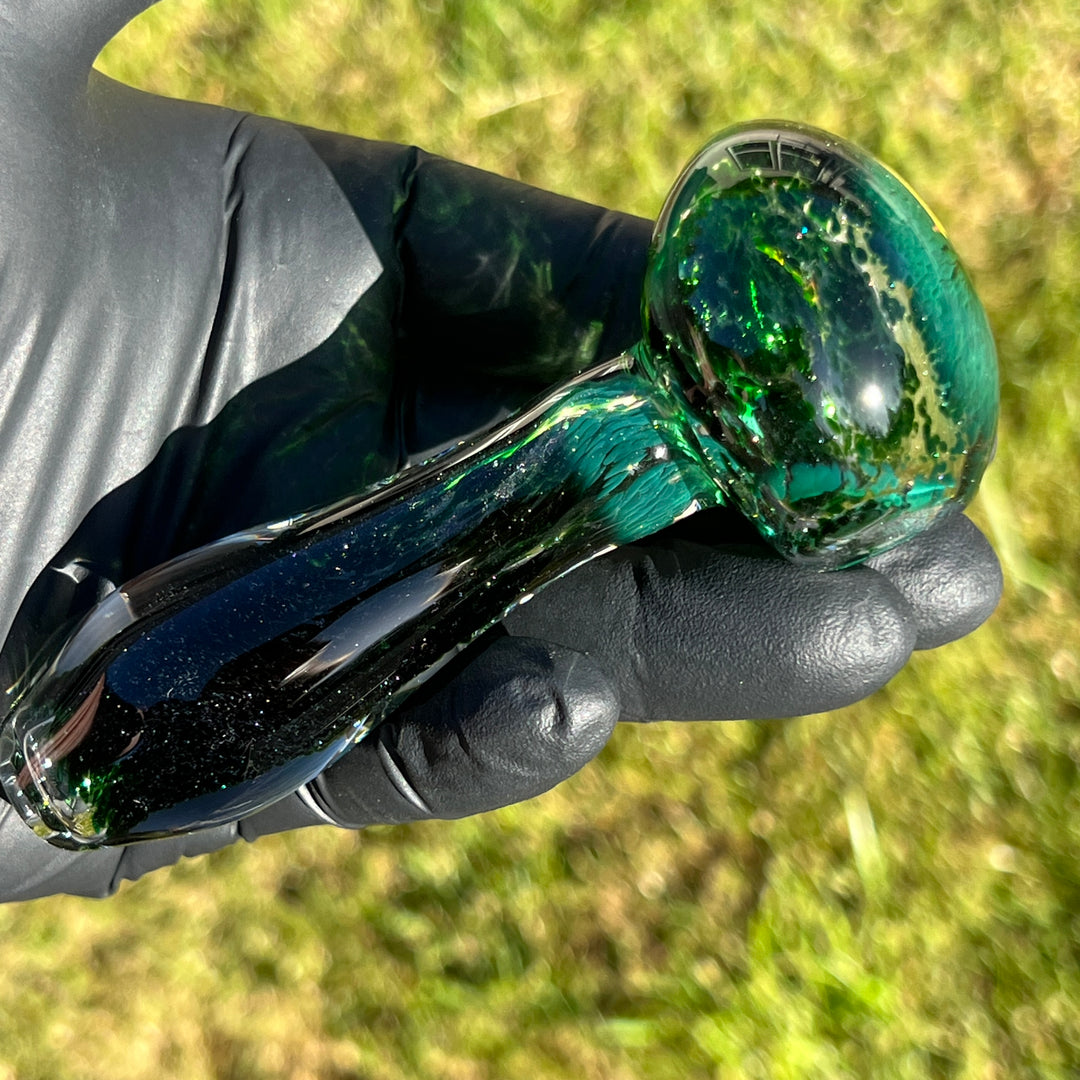 Experimental Jade Pipe Glass Pipe Beezy Glass   