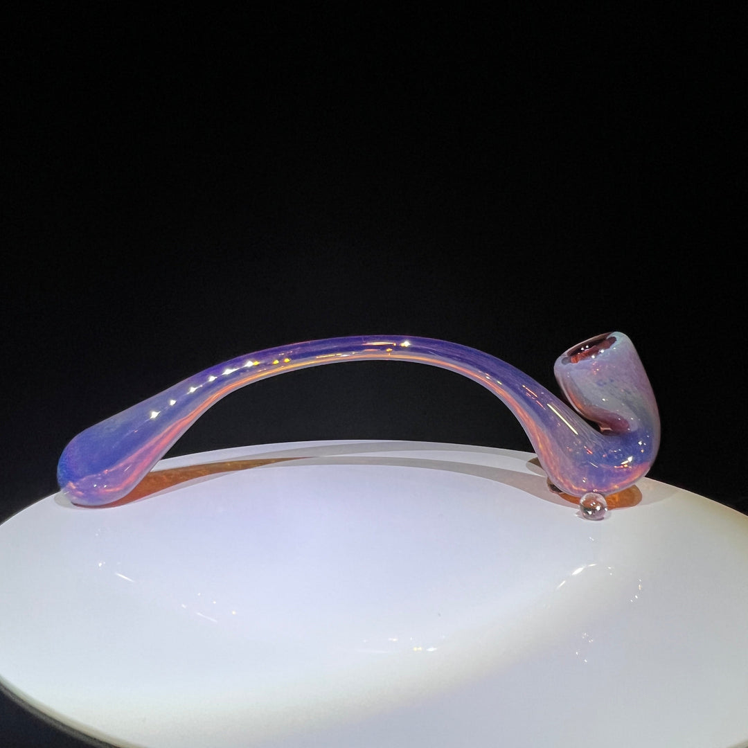 Purple Gandalf Glass Pipe Revlock   