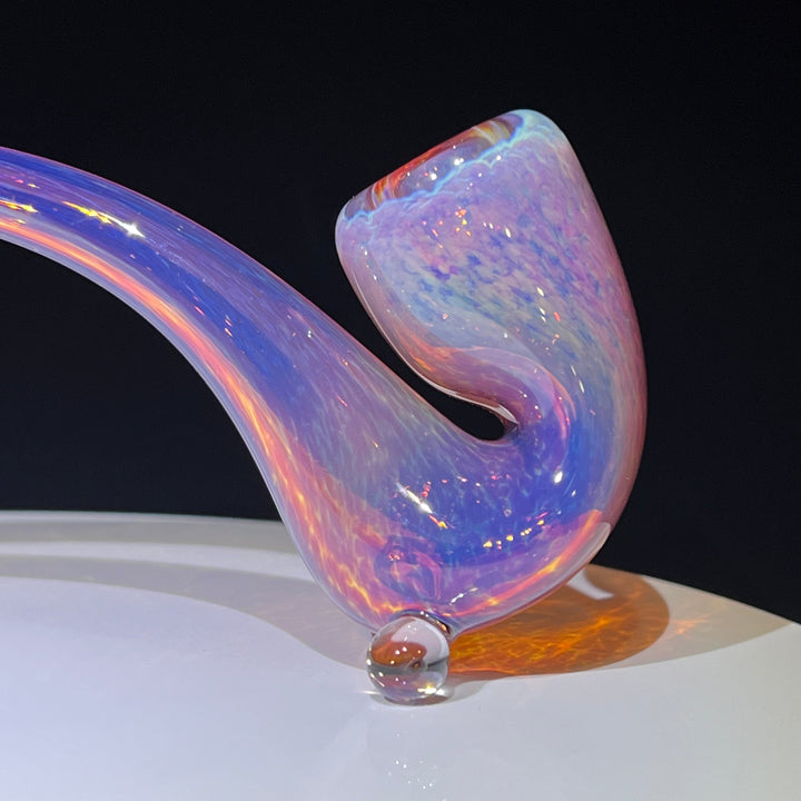 Purple Gandalf Glass Pipe Revlock   