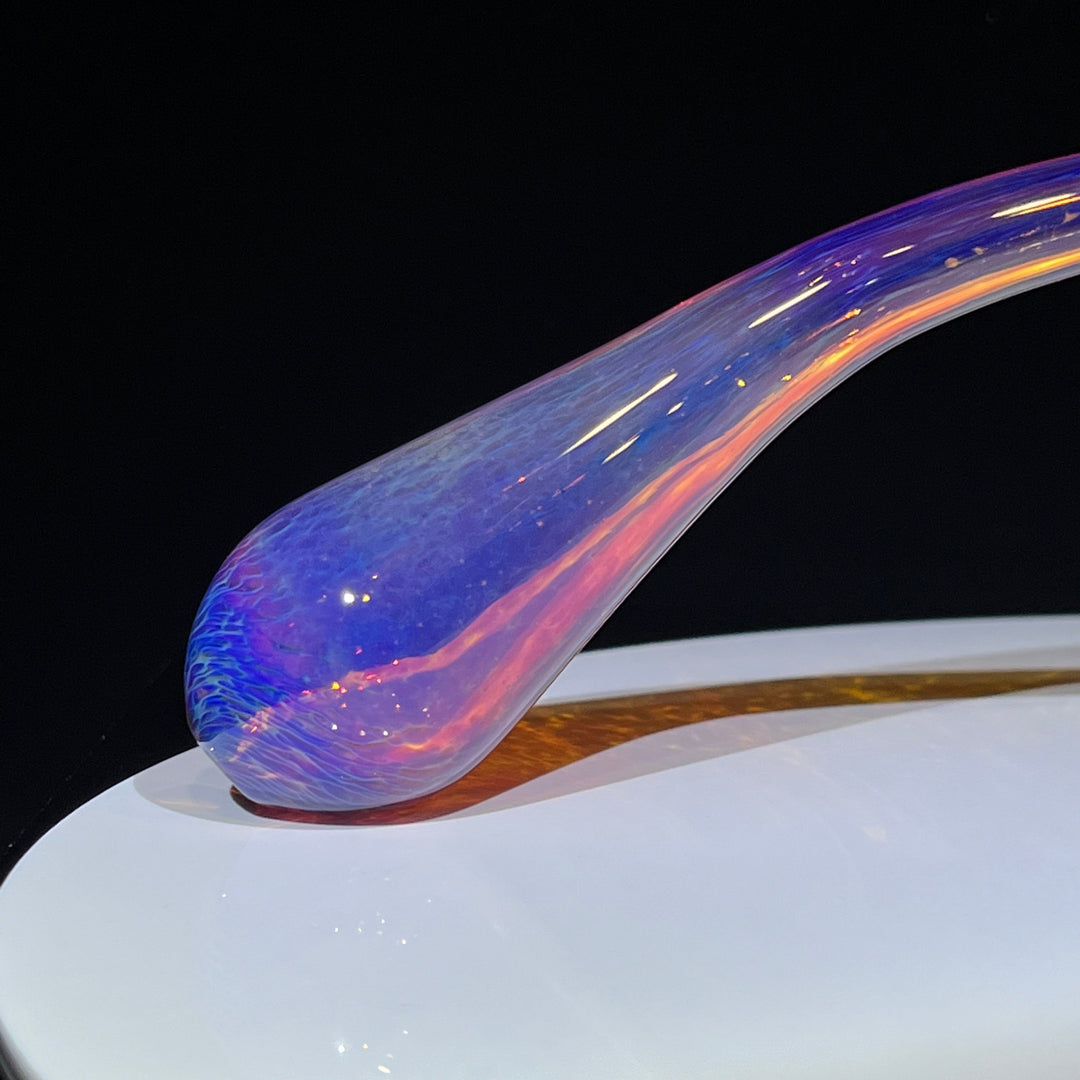 Purple Gandalf Glass Pipe Revlock   