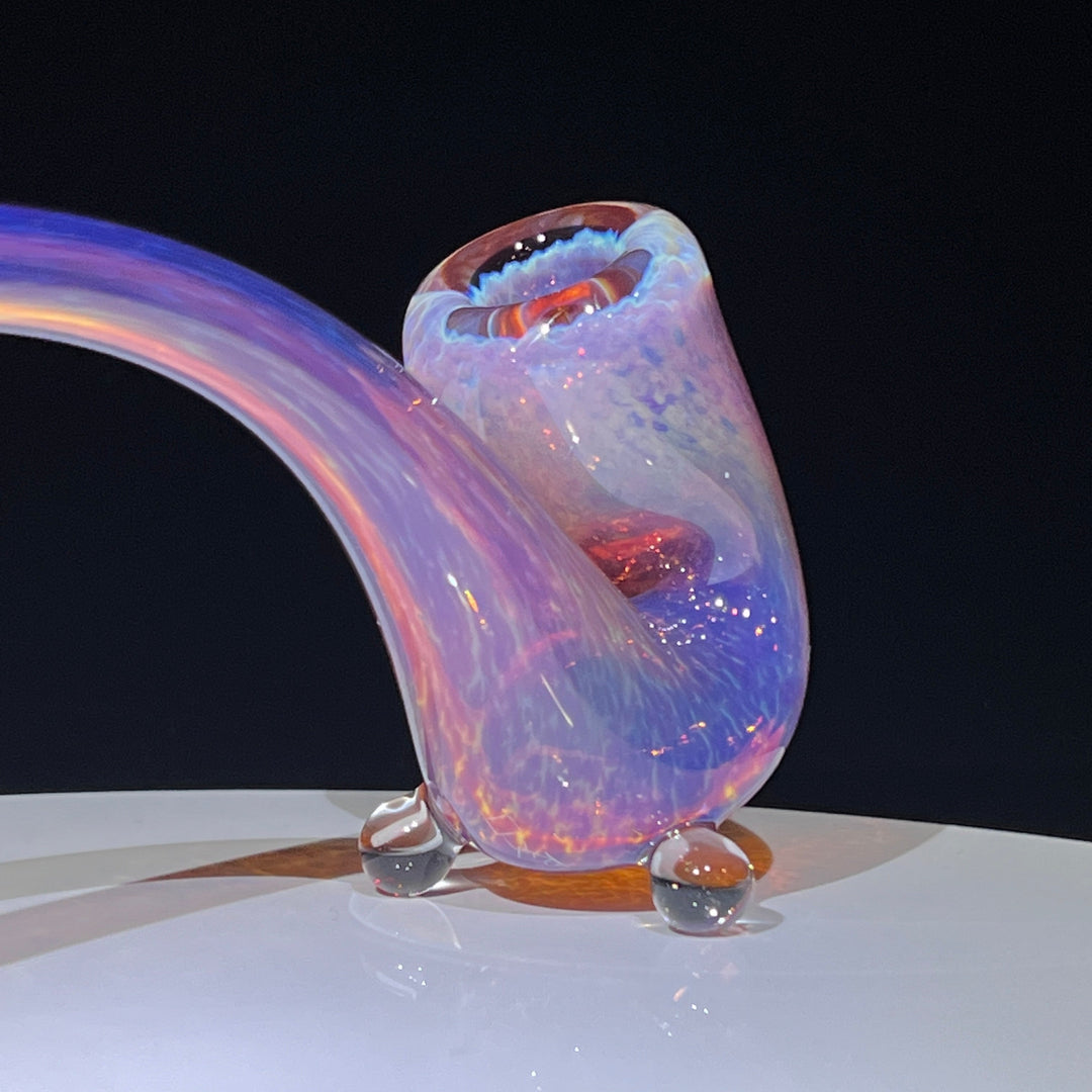 Purple Gandalf Glass Pipe Revlock   