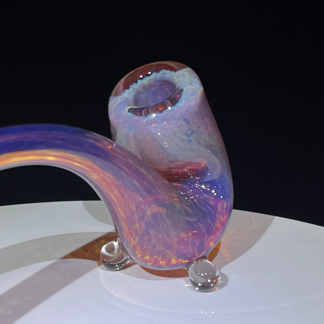 Purple Gandalf Glass Pipe Revlock   