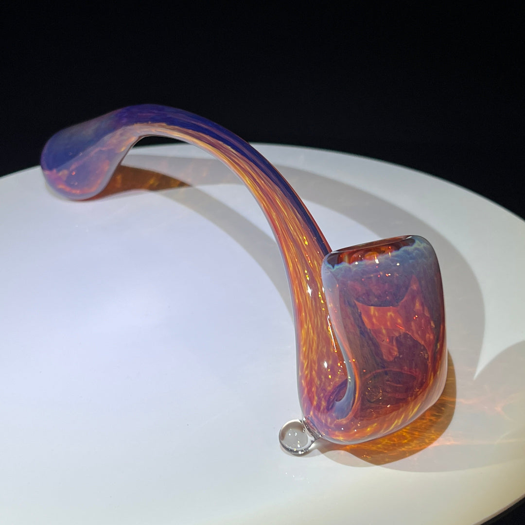 Purple Gandalf Glass Pipe Revlock   