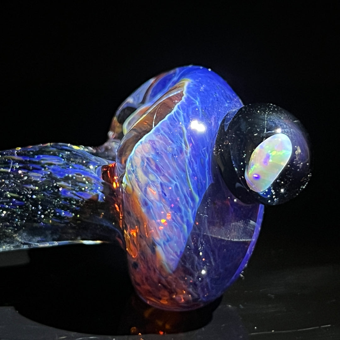 Opal Purple Magic Pipe Glass Pipe Beezy Glass   