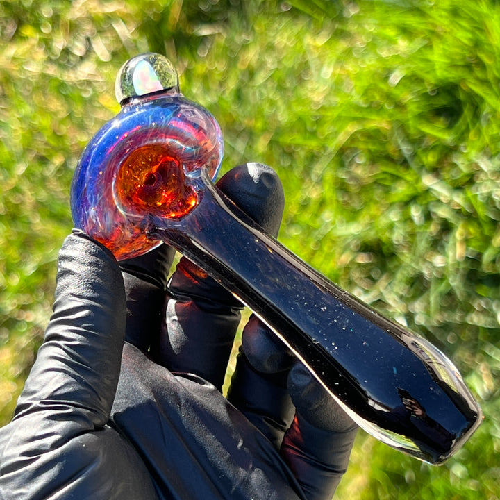 Opal Purple Magic Pipe Glass Pipe Beezy Glass   