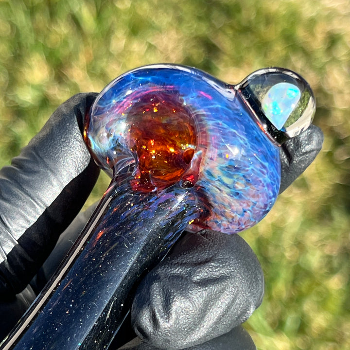 Opal Purple Magic Pipe Glass Pipe Beezy Glass   