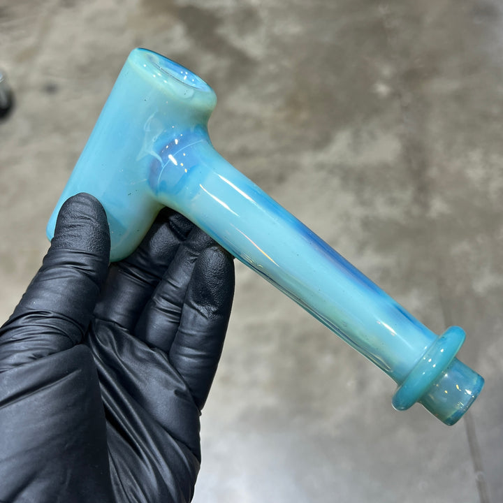 Aquamarine V2 Hash Hammer Glass Pipe KOP Glass   
