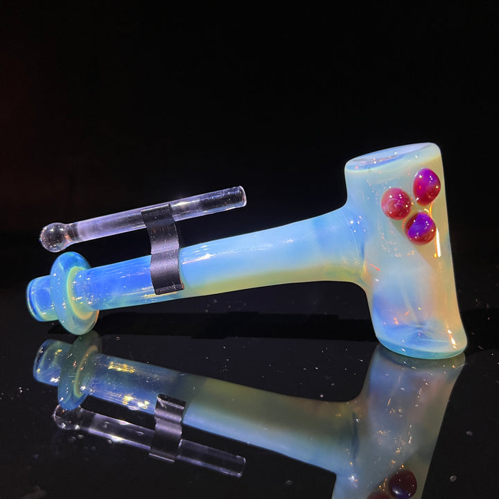 Aquamarine V2 Hash Hammer Glass Pipe KOP Glass   