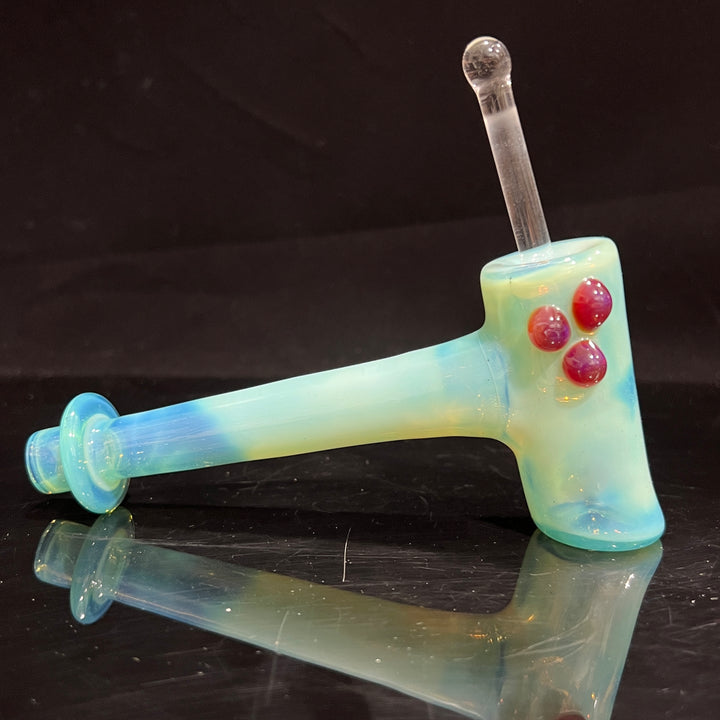 Aquamarine V2 Hash Hammer Glass Pipe KOP Glass   