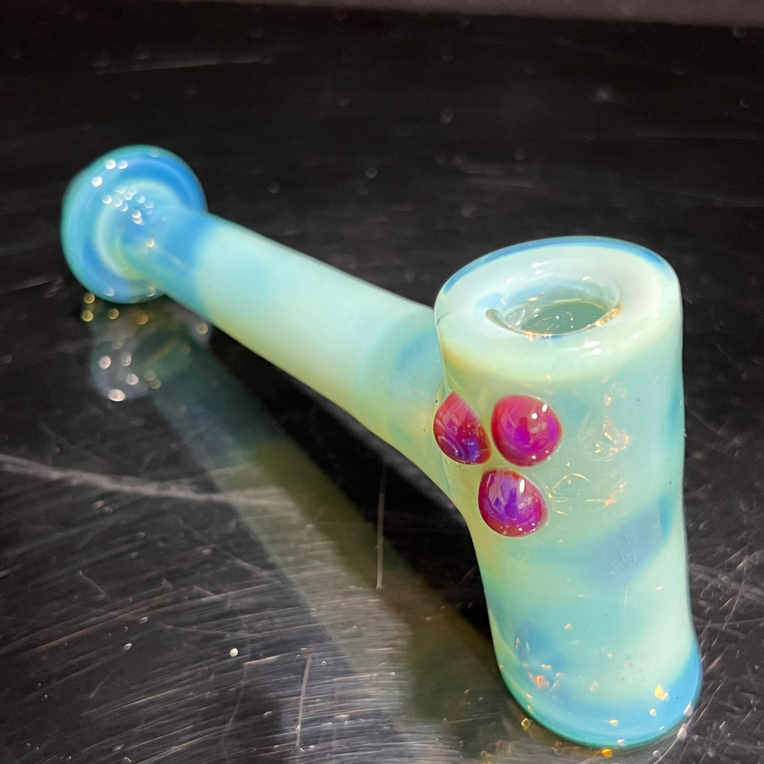 Aquamarine V2 Hash Hammer Glass Pipe KOP Glass   