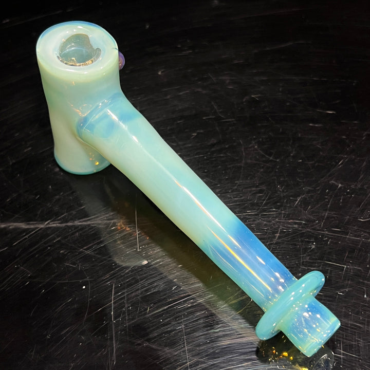 Aquamarine V2 Hash Hammer Glass Pipe KOP Glass   