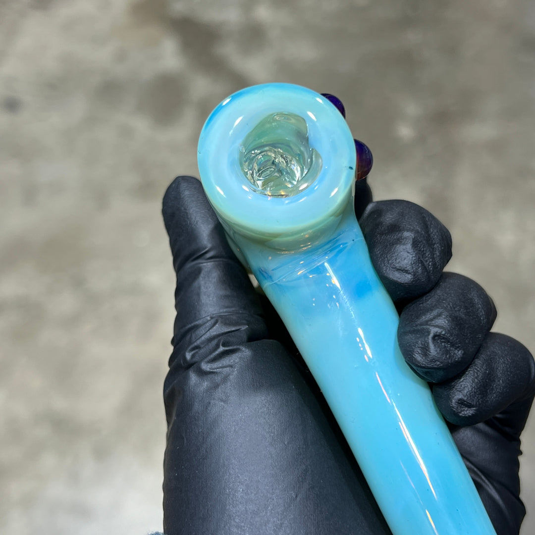 Aquamarine V2 Hash Hammer Glass Pipe KOP Glass   