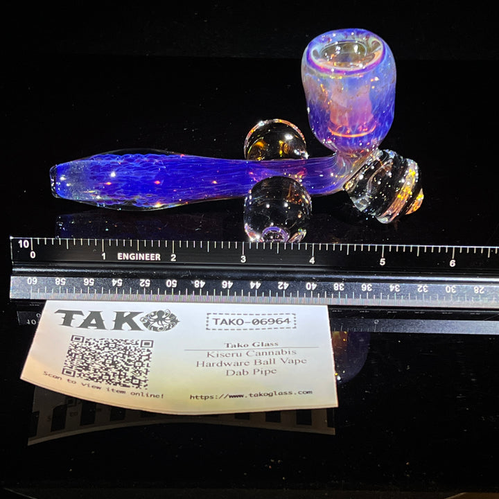 Kiseru Cannabis Hardware Ball Vape Dab Pipe Glass Pipe Tako Glass   