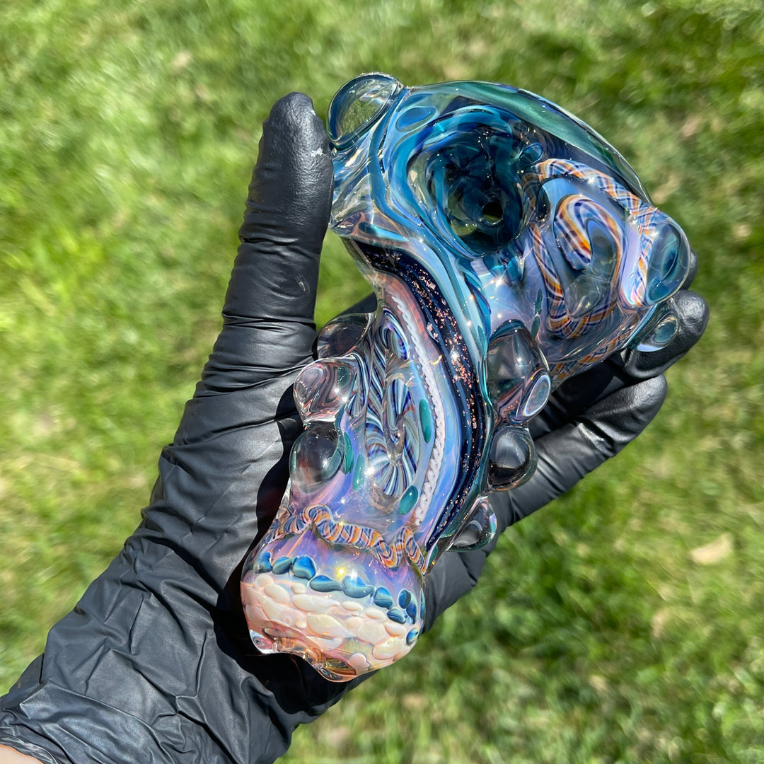 Molten Thick and Twisted Pipe 39 Glass Pipe Molten Imagination   