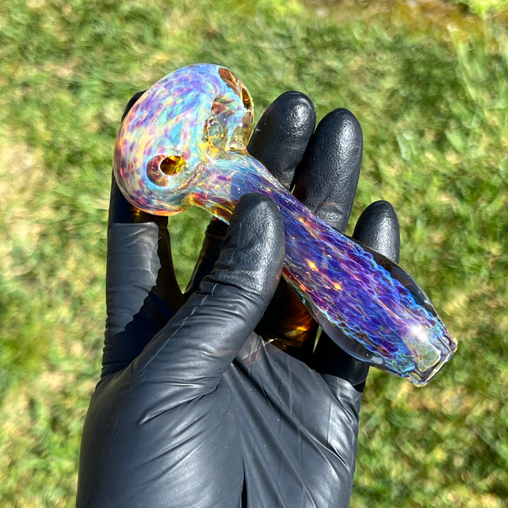 Purple Ghost with Cropal Marble + Case Combo Glass Pipe Tako Glass   