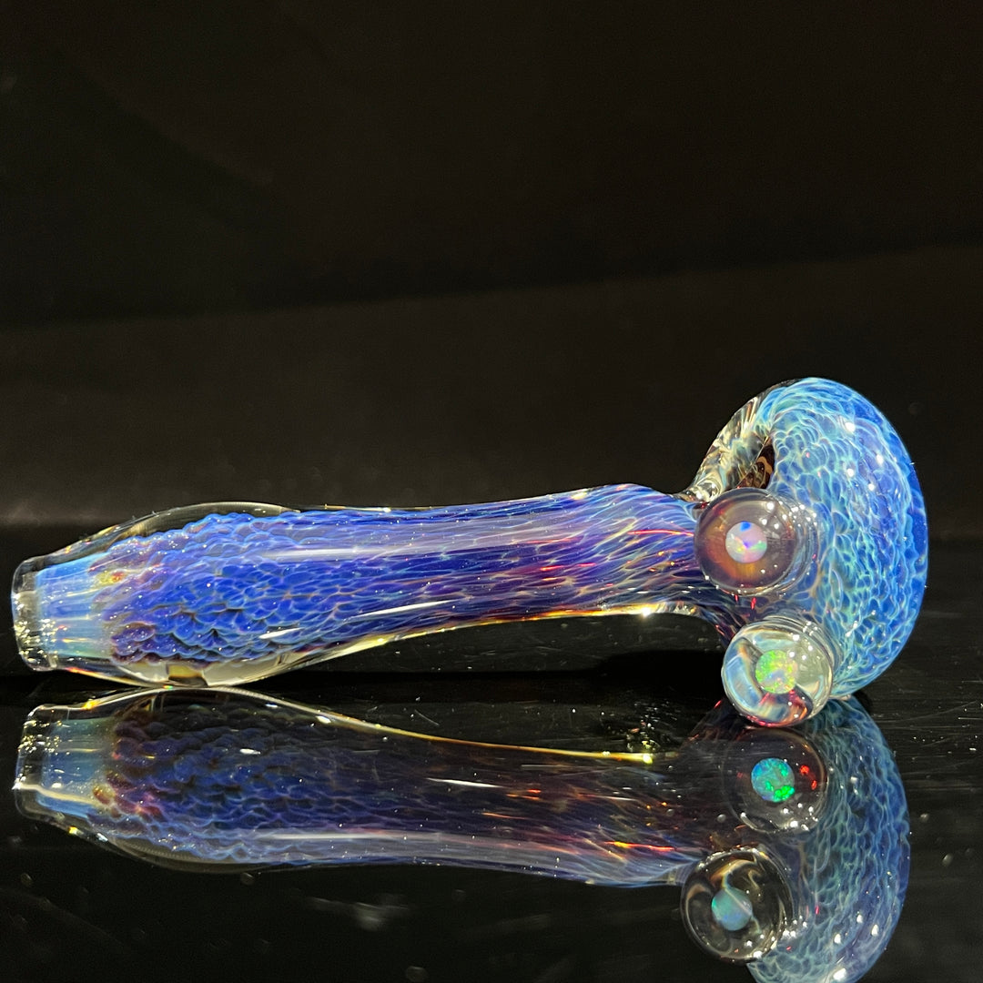 Large Purple Nebula Opal Pipe Glass Pipe Tako Glass   