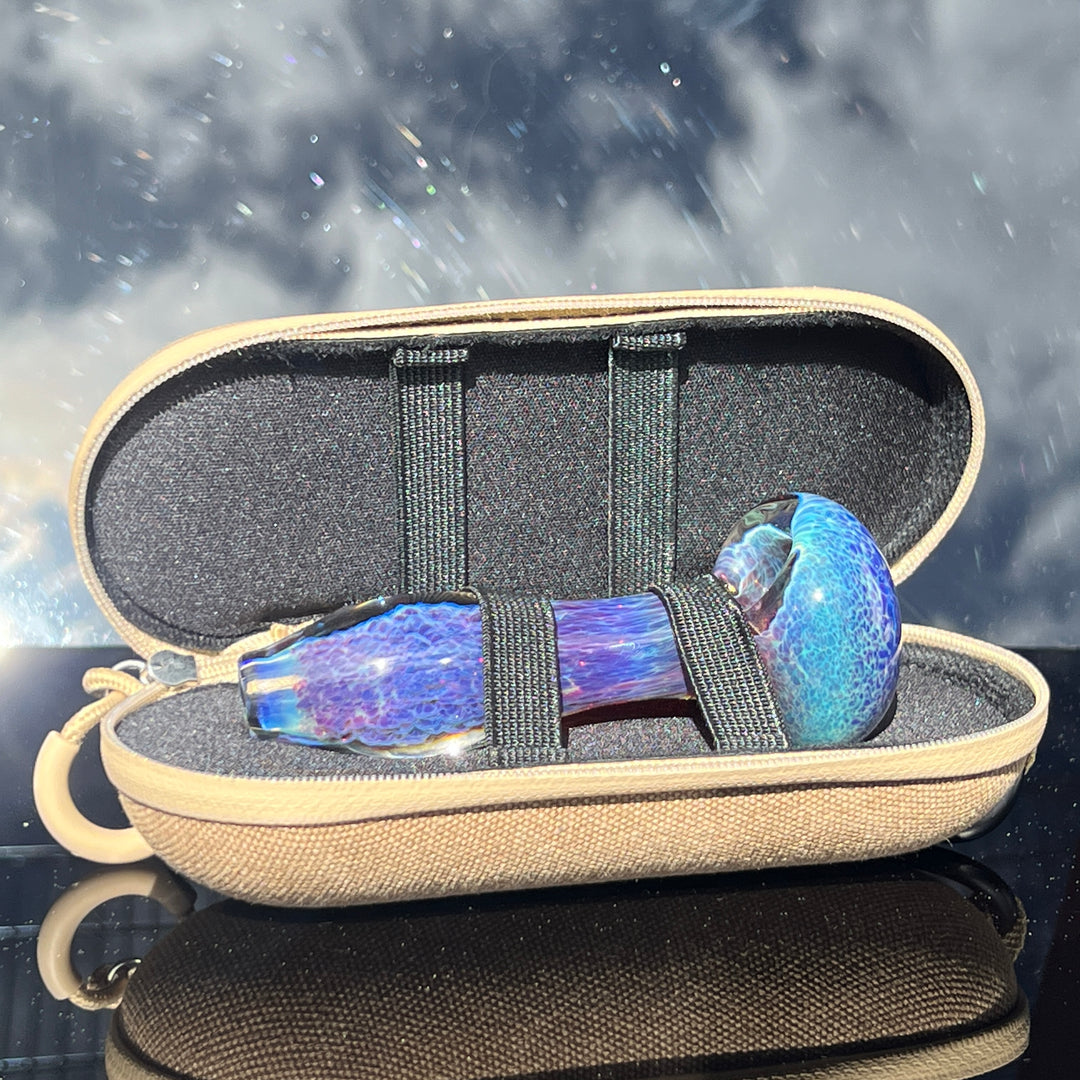 Purple Nebula + Case Combo Glass Pipe Tako Glass   