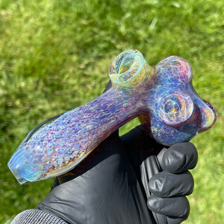 Purple Nebula Asteroid Drop Hammer Glass Pipe Tako Glass   
