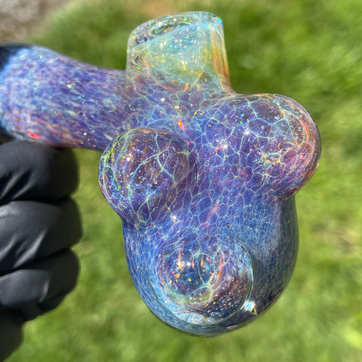 Purple Nebula Asteroid Drop Hammer Glass Pipe Tako Glass   
