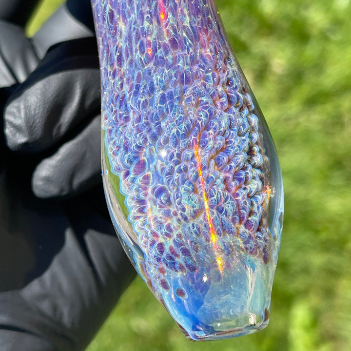 Purple Nebula Asteroid Drop Hammer Glass Pipe Tako Glass   