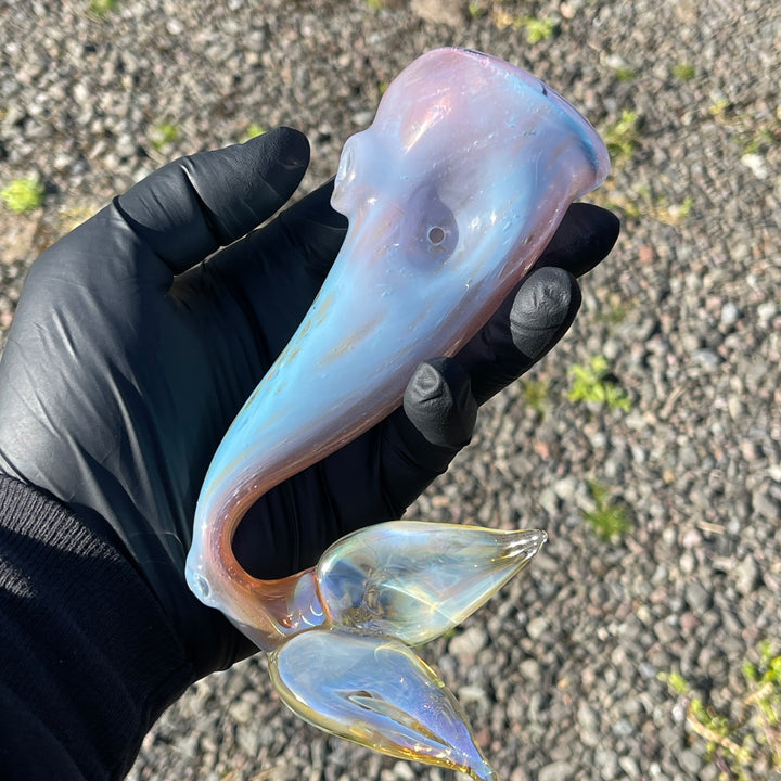 Mermaid Tail Pipe Glass Pipe Street Kitty Glass   