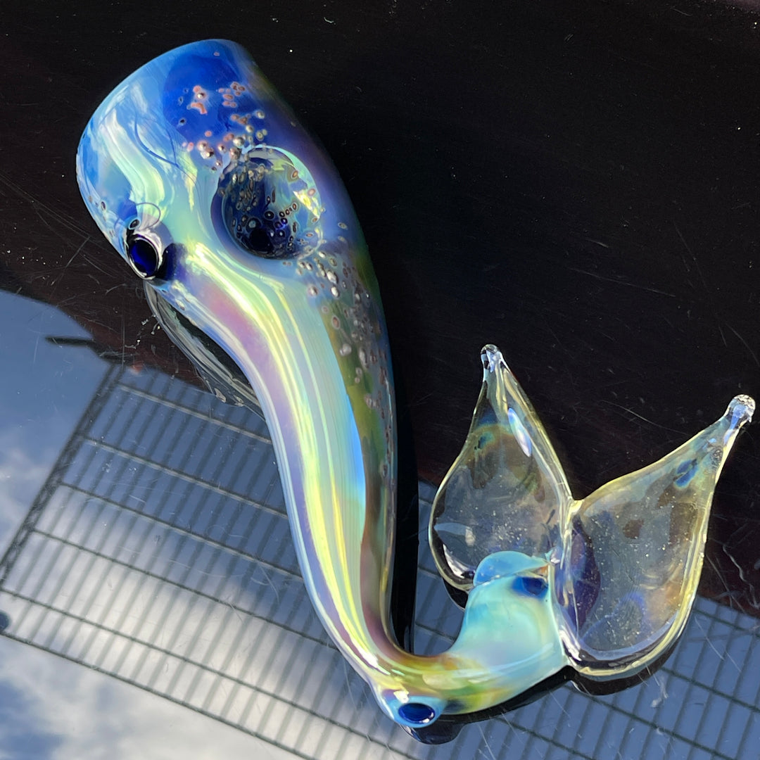 Mermaid Tail Pipe Glass Pipe Street Kitty Glass   