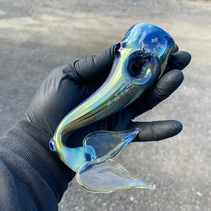 Mermaid Tail Pipe Glass Pipe Street Kitty Glass   