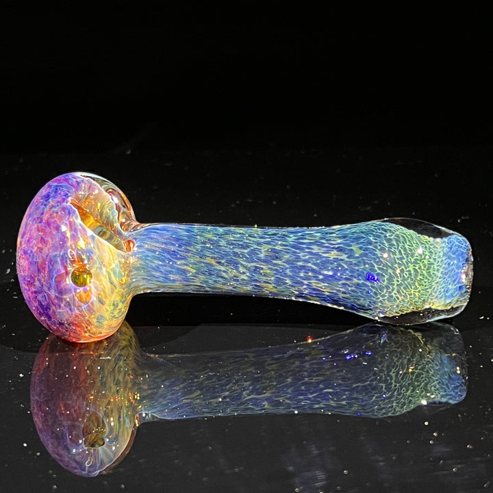 Blue Mushie Marble Pipe Glass Pipe Beezy Glass   