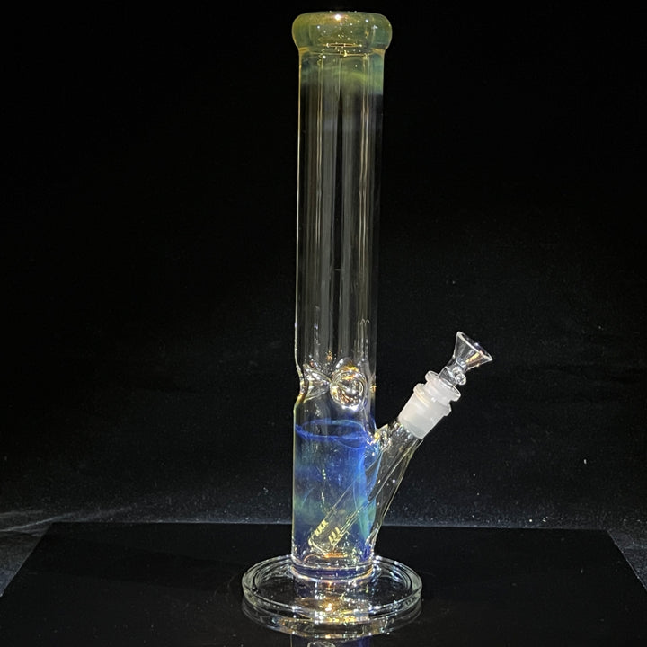 14" Fume Straight Tube Bong Glass Pipe TG   