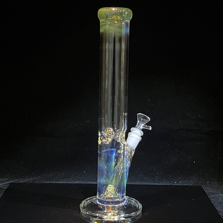 14" Fume Straight Tube Bong Glass Pipe TG   