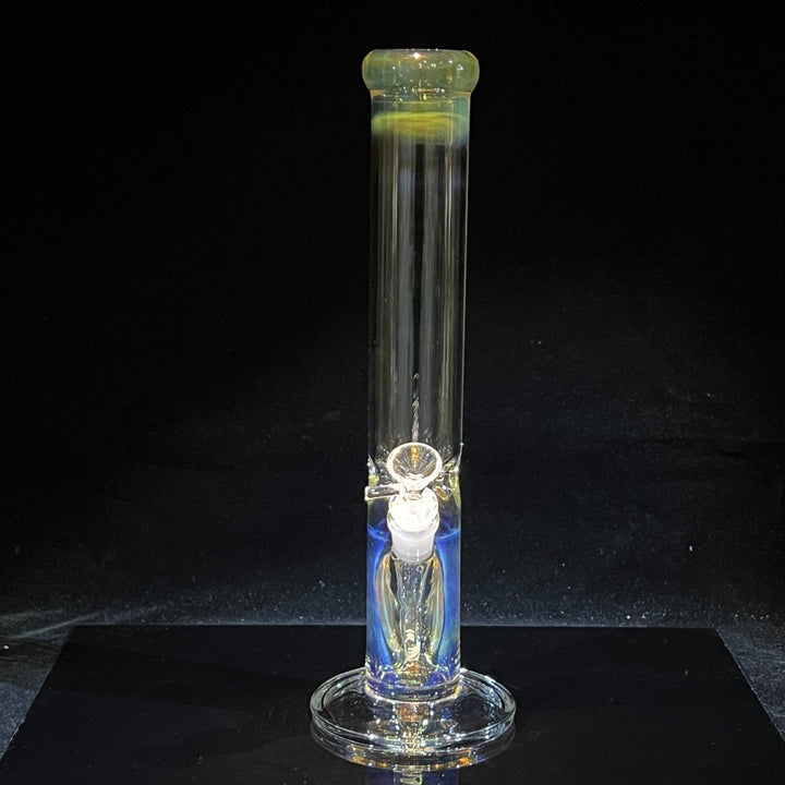 14" Fume Straight Tube Bong Glass Pipe TG   