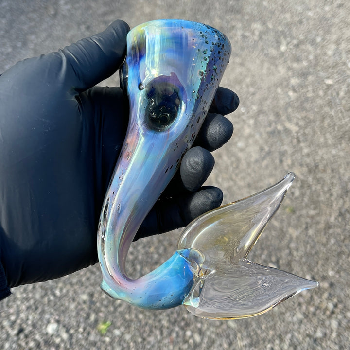 Mermaid Tail Pipe Glass Pipe Street Kitty Glass   