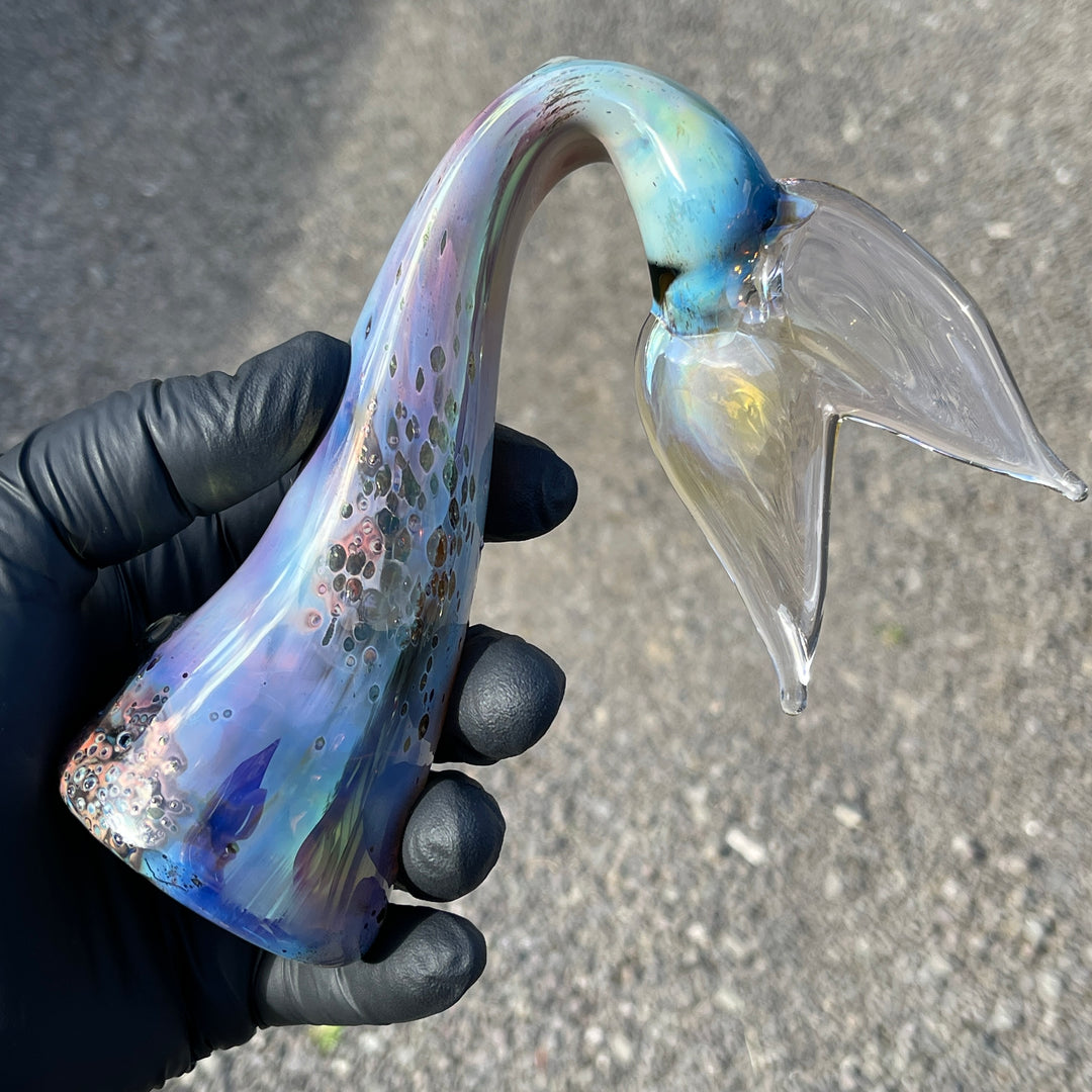 Mermaid Tail Pipe Glass Pipe Street Kitty Glass   