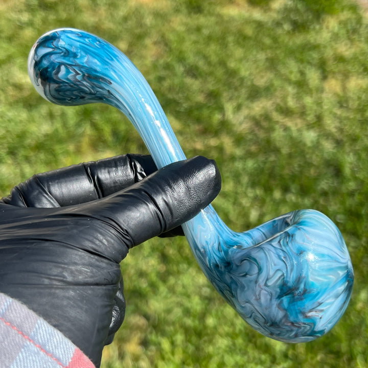 Shad Ryan Marble Sherlock Glass Pipe Shad Ryan   