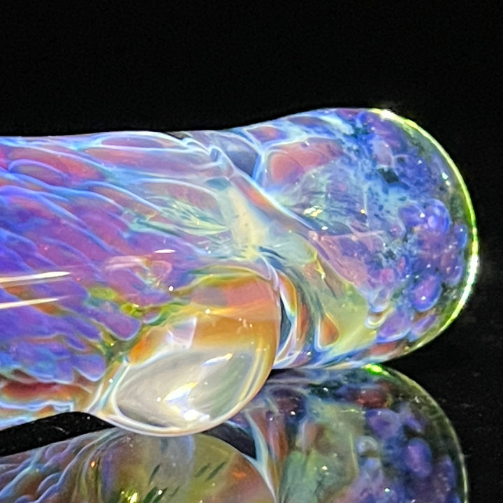 Purple Nebula Chillum Glass Pipe Tako Glass   