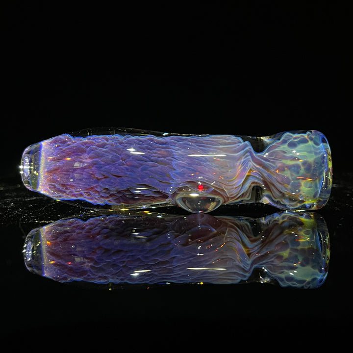 Purple Nebula Chillum Glass Pipe Tako Glass   