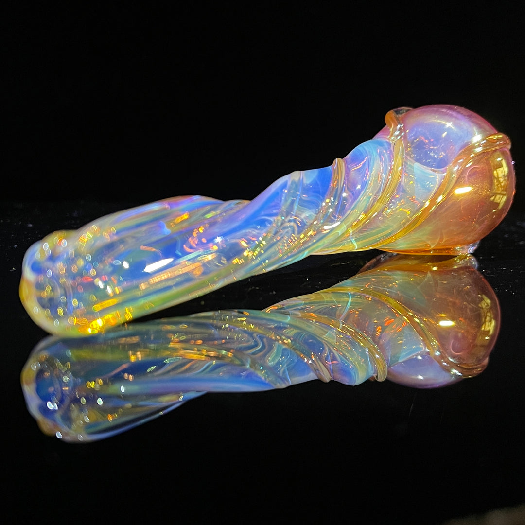 Unicorn Twist Pipe Glass Pipe Street Kitty Glass   