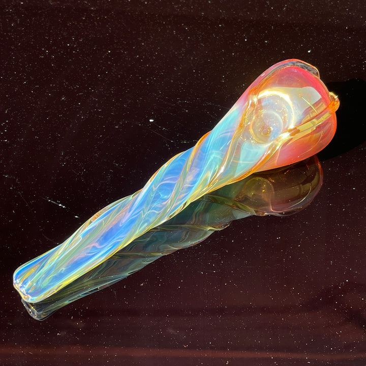 Unicorn Twist Pipe Glass Pipe Street Kitty Glass   