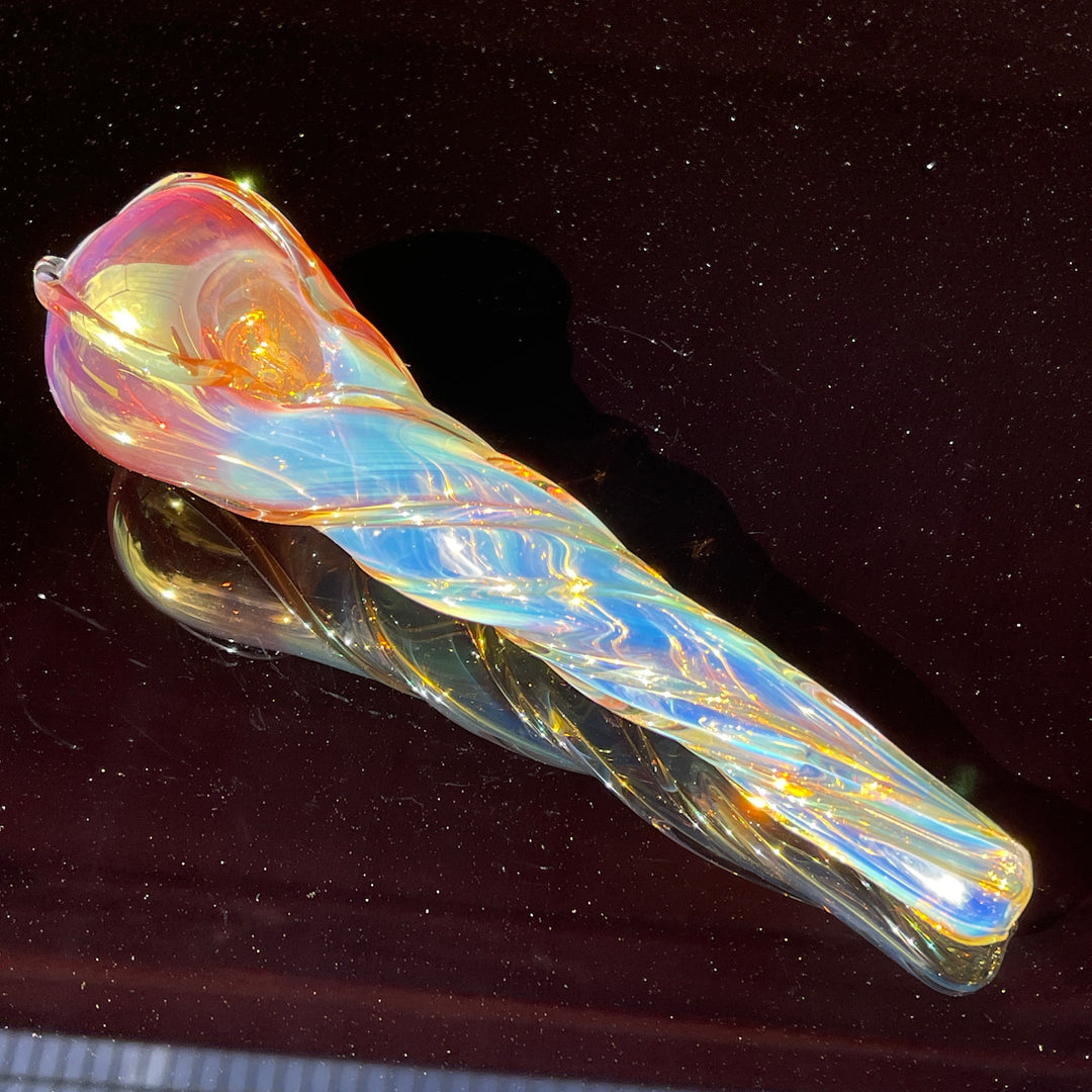 Unicorn Twist Pipe Glass Pipe Street Kitty Glass   