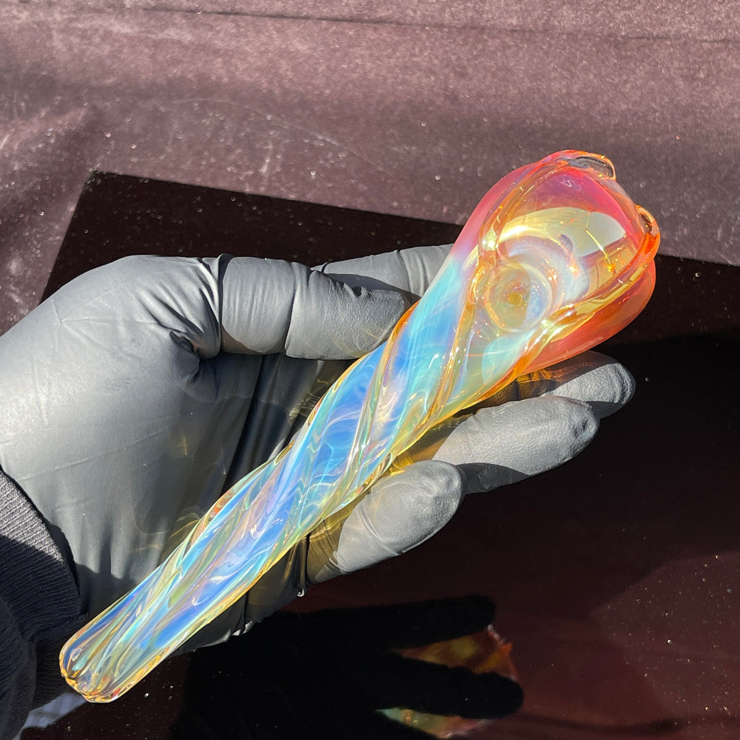 Unicorn Twist Pipe Glass Pipe Street Kitty Glass   