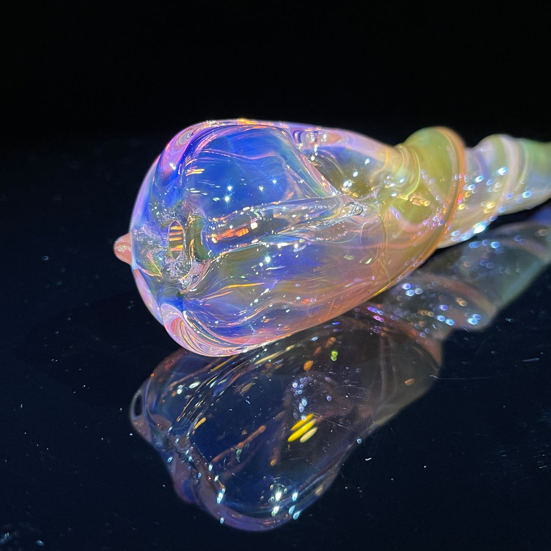 Unicorn Twist Pipe Glass Pipe Street Kitty Glass   