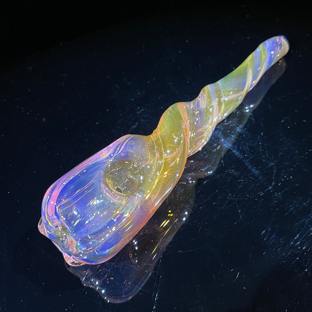 Unicorn Twist Pipe Glass Pipe Street Kitty Glass   