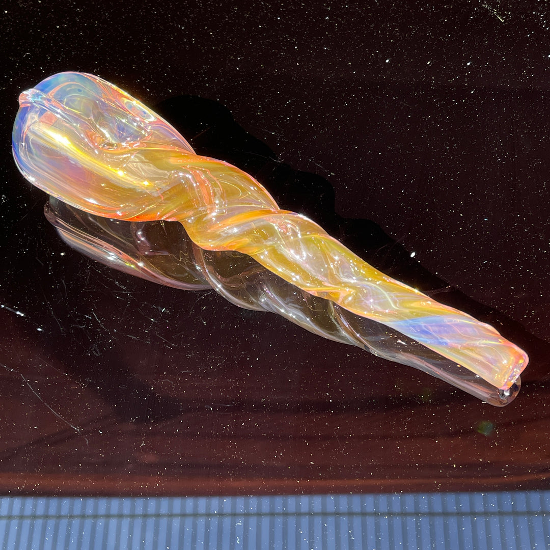 Unicorn Twist Pipe Glass Pipe Street Kitty Glass   