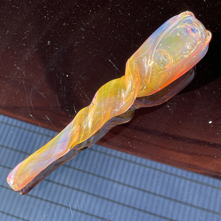 Unicorn Twist Pipe Glass Pipe Street Kitty Glass   