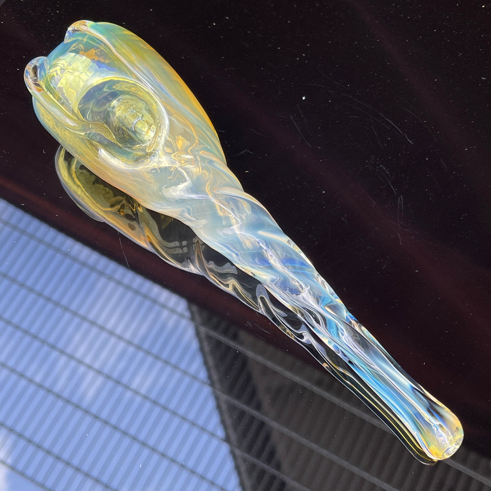 Unicorn Twist Pipe Glass Pipe Street Kitty Glass   