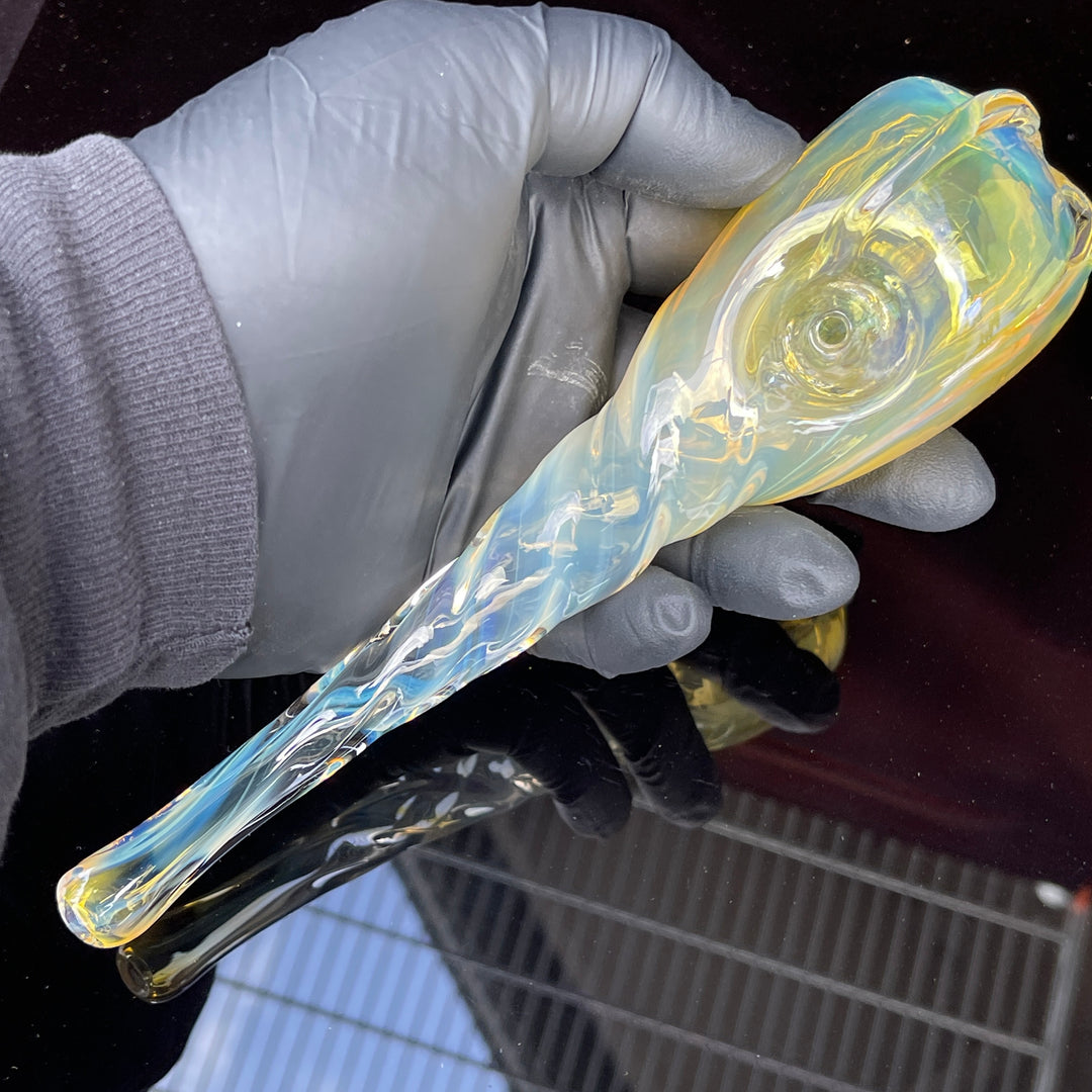 Unicorn Twist Pipe Glass Pipe Street Kitty Glass   